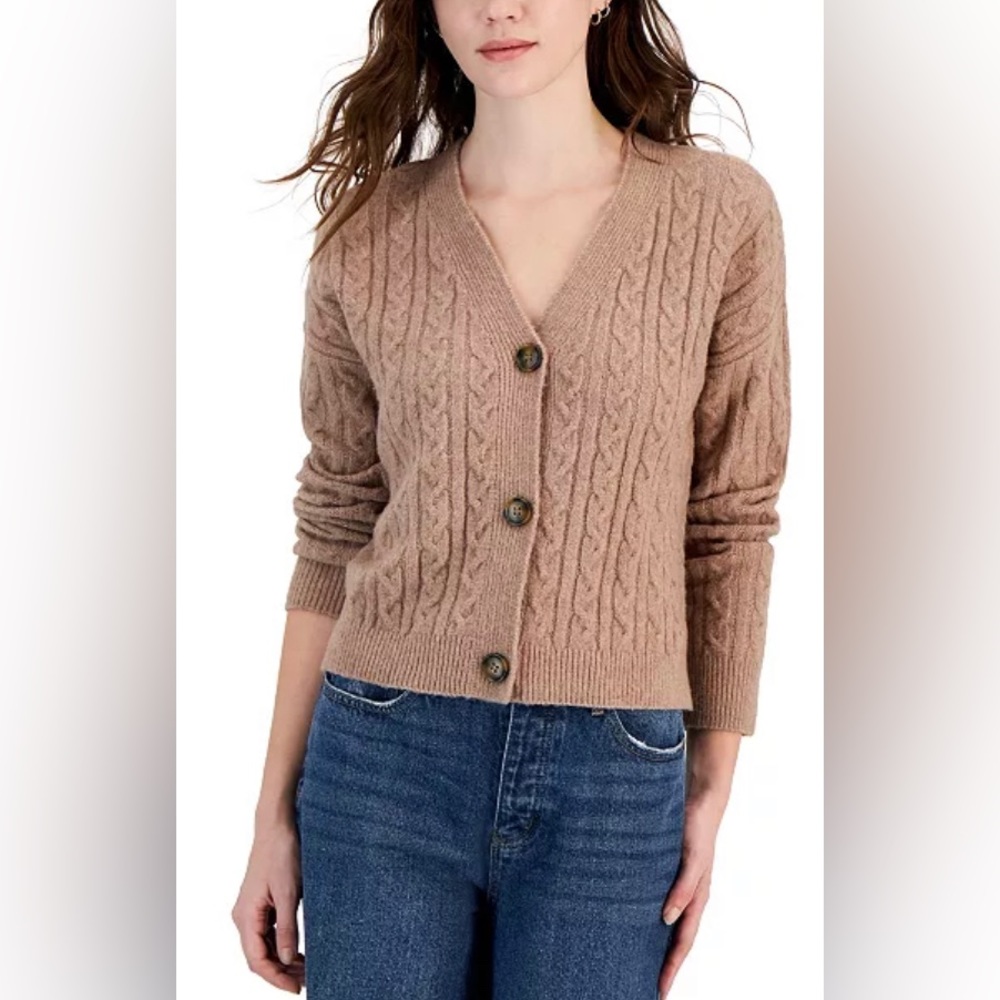 #3.-Helena Coffee Brown Cardigan